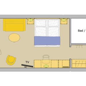 Junior Suite with Balcony and Lake View
