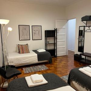 Family Room with Shared Bathroom