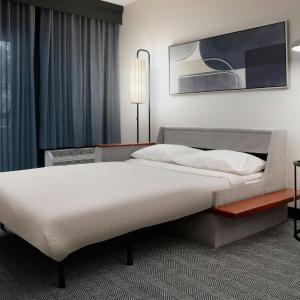 One-Bedroom King Suite with Courtyard View, Living Room and Sofa Bed