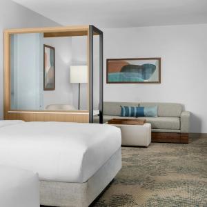 Queen Suite with Two Queen Beds and Trundle Sofa