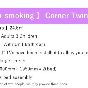 Corner Twin Room with Lounge Access - Non-Smoking