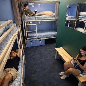 Bed in 8-Bed Mixed Dormitory Room with Private Bathroom (18-45 Years)