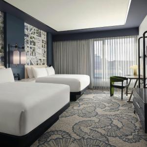 Deluxe Queen Room with Two Queen Beds and City View