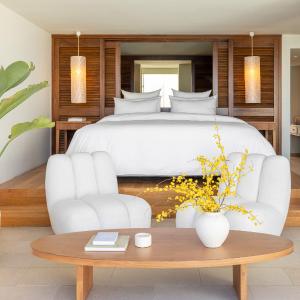 2-Bedroom Suite, Gym & Private Pool with Sea View