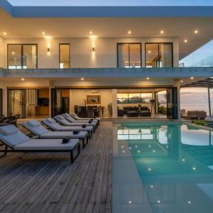 Five-Bedroom Villa with Private Pool and Sea View