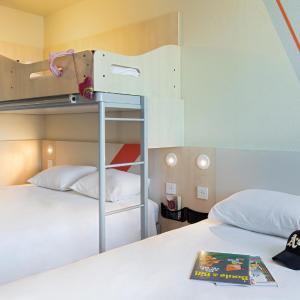 Family Room with One Double Bed, One Single Bed and One Mezzanine Bed