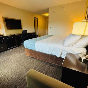 King Room with Mobility/Hearing Access and Roll-In Shower, Non-Smoking