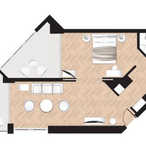 Palace Luxury Suite Panoramic Sea View