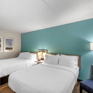 Standard Room with Two Queen Beds and Roll-In Shower - Disability Access / Non Smoking / Pet Friendly