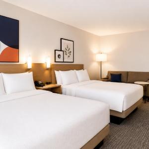 Queen Room with Two Queen Beds and Sofa Bed - Hearing Accessible