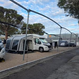 Empty lot (bring your own tent)