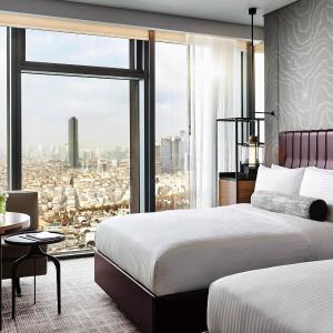 Skyline Queen Room with Two Queen Beds and City View
