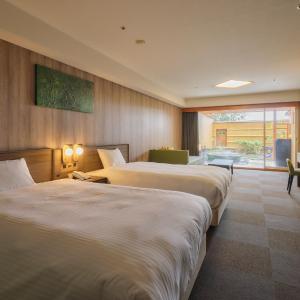 [Akazawa Onsen Hotel] Twin Room with Open-Air Bath - 39 sqm