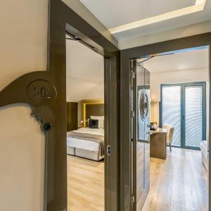 Connected Family Room with Balcony