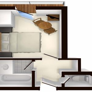 Double Room with Balcony or Terrace and Panoramic View