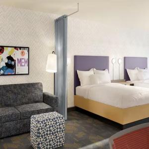 Studio Suite with Two Queen Beds