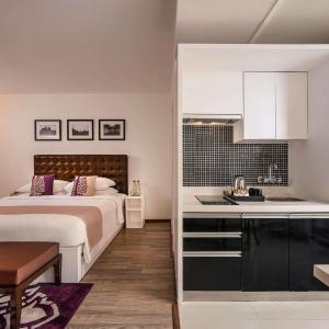 Studio Suite With Balcony with 20% discount on food and soft beverages and spa and Happy Hour 1+1 at By the Blue