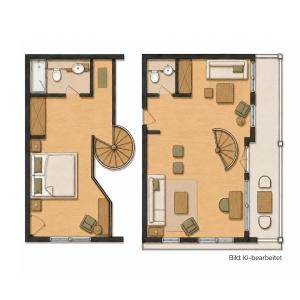 Deluxe Suite with whirlpool tub