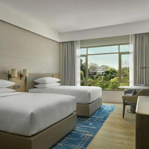 Executive Double Room with Two Double Beds and City View