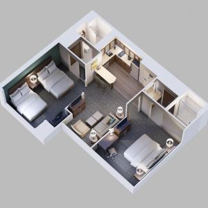 Three-Bedroom Suite - Non-Smoking