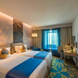 Deluxe Twin, Indian Evening Tea, -20% on FnSB & SPA, 1+1 on IMFL at Silk Bar/Galleria			