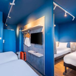 Family Room with One Double Bed and Three Single Beds