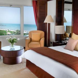 Presidential Suite with one bedroom, massive dining and living room, balcony, private terrace sea view 