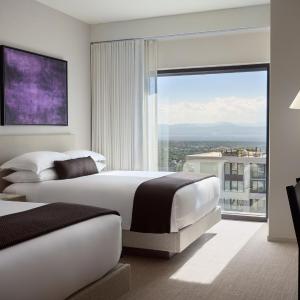Queen Room with Two Queen Beds and Mountain View