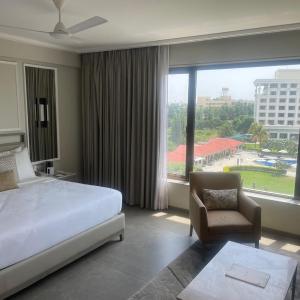 Premier Room Pool View with Complimentary shuttle transfers to and from Sai Baba Temple (round trip). Advance reservation required