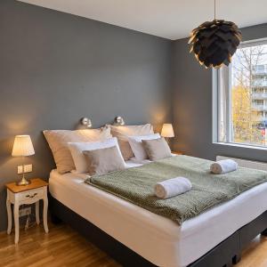 One-Bedroom Apartment with Square View