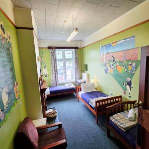 Single Bed in Dormitory Room