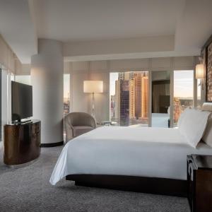 One-Bedroom Strip View Suite with King Bed