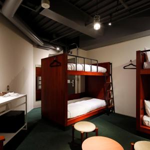 Standard Bunk Bed with shared bathroom