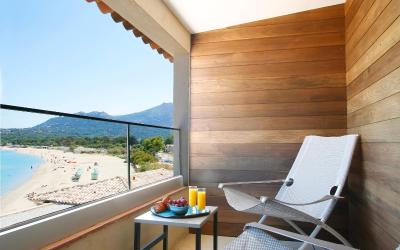 Hu00e9bergement Double Supu00e9rieur avec Terrasse - Vue sur Mer