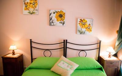 Camera Matrimoniale/Doppia con Letti Singoli con Bagno