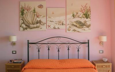 Camera Queen con Balcone e Vista Mare