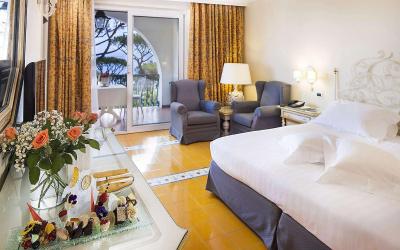 Camera Superior Matrimoniale/Doppia con Letti Singoli con Vista Mare