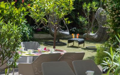 Chambre Lits Jumeaux - Vue sur Jardin Chambre Lits Jumeaux - Vue sur Jardin