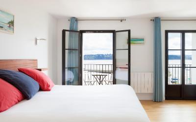 Chambre Double Supu00e9rieure avec Balcon - Vue sur Mer Chambre Double Supu00e9rieure avec Balcon - Vue sur Mer