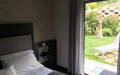 Camera Matrimoniale/Doppia con Letti Singoli con Giardino Privato