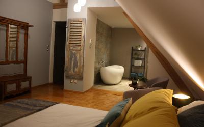 Chambre Double Deluxe avec Baignoire Chambre Double Deluxe avec Baignoire