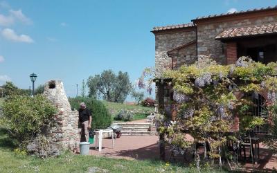 Camera Familiare con Vista Giardino