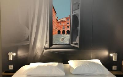 Chambre Double - Accessible aux Personnes u00e0 Mobilitu00e9 Ru00e9duite Chambre Double - Accessible aux Personnes u00e0 Mobilitu00e9 Ru00e9duite