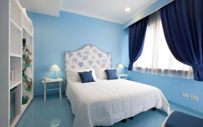 Camera Superior Matrimoniale/Doppia con Letti Singoli con Vista Cittu00e0