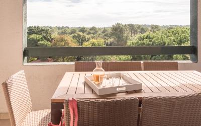 Appartement 1u00a0Chambre avec Alcu00f4ve Couchageu00a0(7u00a0Personnes)u00a0-u00a0Vue sur Golf