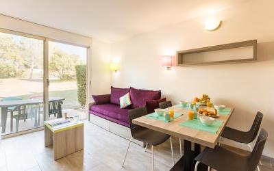 Appartement 1 Chambre u00c9conomique Standard (4 Personnes) - Vue sur Jardin - Dimanche