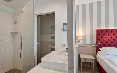 Camera Tripla Deluxe con Vista Lago e Balcone Doppio