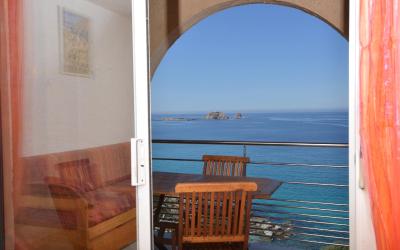 Appartement 1 Chambre avec Vue sur la Mer et Balcon