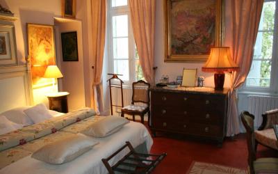 Chambre Double de Luxe Rose - Vue sur Jardin Chambre Double de Luxe Rose - Vue sur Jardin
