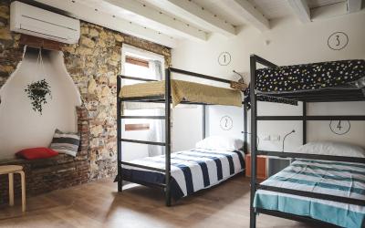 Posto Letto in Dormitorio Femminile per 4 Persone